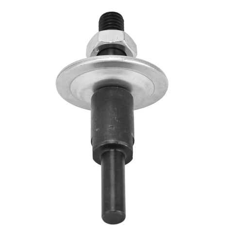 Arbor Shaft Adapter For Drill To Grinder Conversion With 8mm Round Shank Threaded Shaft And Two Washers Included