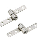 Two pieces of 360 Degree Torque Friction Hinge Gear With Left And Right Hinges And Mounting Screws for cabinets and doors.