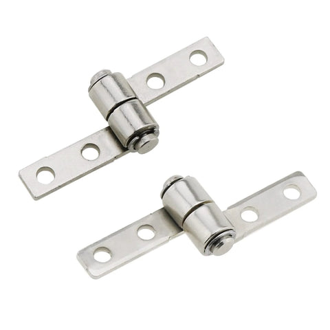 Two pieces of 360 Degree Torque Friction Hinge Gear With Left And Right Hinges And Mounting Screws for cabinets and doors.