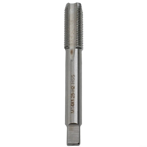 M14x1.25 tap from Thread Repair Tool Kit For M12x1.25 Inserts And M14x1.25 Tap, Metal Helicoil Set For Engine And Diesel Generator Repairs