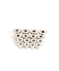 Pro Grade Dowel Centers And Tenon Center Points Set For Solid Steel Dowel Pins, Chrome Plated Drill Alignment Pins in 6mm 8mm 10mm 13mm sizes
