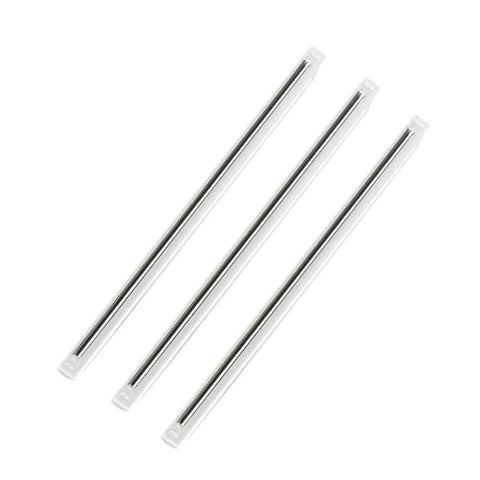 Heavy Duty Clear Fiber Splice Sleeves 600 Pack Heat Shrink Tubing For Optical Cable Protection 3.2mm Diameter transparent tubing