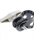Heavy Duty Clamp And Knob Assembly No Sweat Swap For Ryobi String Trimmers And Brush Cutters Replaces 312630001 new part with black knob.