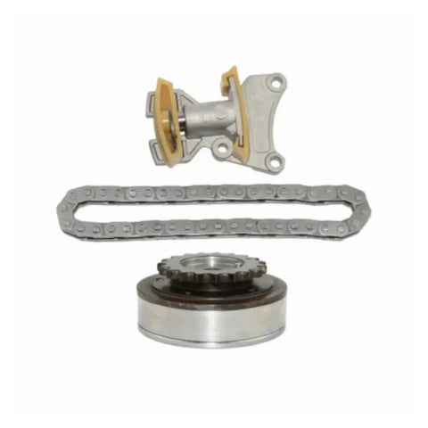 Solid Timing Chain Set With Camshaft Adjuster Kit For 2.0 Fsi Tfsi Engines Fits A4 A6 And Compatible VW Skoda Seat Cars To Beat Stretching Issues.