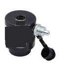 Hydraulic Crimping Tool With 8T And 15T Split Head Drilling Machine Hydraulic Punch Driver showing round top with connector and cap.