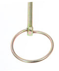 Heavy Duty Lynch Pin 8 Piece Kit Spring Loaded Trailer Pins For Mowers And Farm Equipment Durable Quick Release Fasteners For Secure Connections Ideal For Trailers Tow Gear And Heavy Loads Built Tough For Rugged Jobs, spring-loaded steel pin with ring