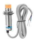 8mm NPN NO Inductive Proximity Switch Sensor with cable, 12-24V DC (6-36V) Wide Range, 2-Wire Normally Open, metal detection, plug and play