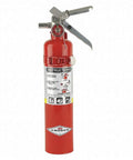 ABC Dry Chemical Fire Extinguisher 2.5 Pound Built For Home And Office Use With 1A10BC Rating Includes Wall Bracket Red Color Fast 10 Second Discharge And 9 To 15 Feet Range