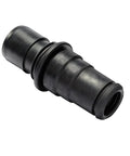 Heavy Duty Power Tool Adapter For Drills And Impact Drivers Quick Change System Links Various Wrench Heads Together Badass Grip And Hella Reliable Swaps Ideal Slick Workshop Upgrade In Black close-up shot of the adapter in black plastic