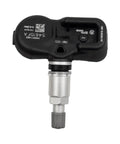 Premium Direct Fit TPMS Tire Pressure Sensor 4260704010 for Toyota Sequoia, black sensor with silver valve stem design.