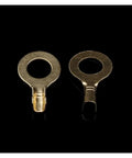 Premium Copper Crimp Terminals Assortment Kit 150pcs M3 To M10 Ring Lugs Non-Insulated Eyes Wire Connectors For Heavy Duty Electrical Jobs And Pro Wiring Projects, copper ring lugs