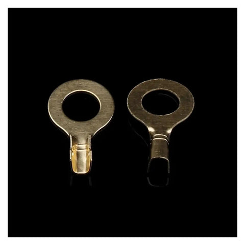 Premium Copper Crimp Terminals Assortment Kit 150pcs M3 To M10 Ring Lugs Non-Insulated Eyes Wire Connectors For Heavy Duty Electrical Jobs And Pro Wiring Projects, copper ring lugs
