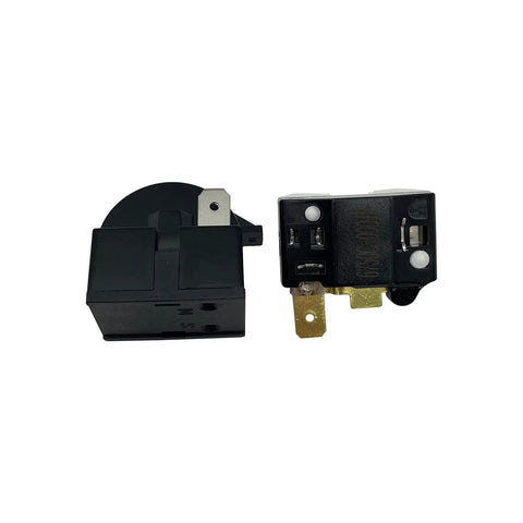 4.7 Ohm 1-Pin PTC Start Relay and Overload Kit for mini fridges and compact refrigerators