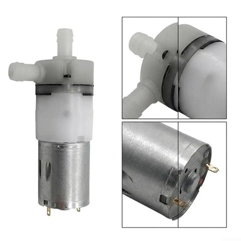 12V DC Self Priming Diaphragm Water Pump, 1300ml/min Flow Rate, Quiet Under 65DB, High Pressure Output Over 0.3MPa For Coffee Brewers Small Irrigation And Clinic Use