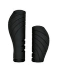 Ergonomic Shifty Grip Set For One By Front Crank With Twist Shift Or Gripshift, Left Side 132Mm Closed End Grips, 100 Percent Recycled Material