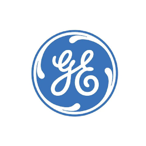 GE logo symbol for Low Spray Arm Assembly Replacement Part WD22X10047 For Dishwasher Fits GE Models CDW9380N00SS CDW9380N20SS