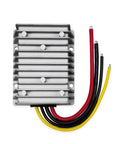 Heavy Duty Dc Step Up Voltage Regulator 12V To 24V 20 Amps 480W Waterproof aluminum case with wires for power conversion.