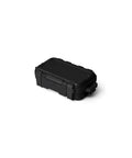 GoBox 1 Divided Waterproof Dry Box For Gear, Camera, And Tackle, Submersible IP65 IP67 Case in black closed position