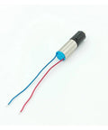 Six Millimeter Coreless Planetary Gear DC Motor Gearbox With 330 RPM Output for 1.5V to 3.7V Batteries, wires displayed.