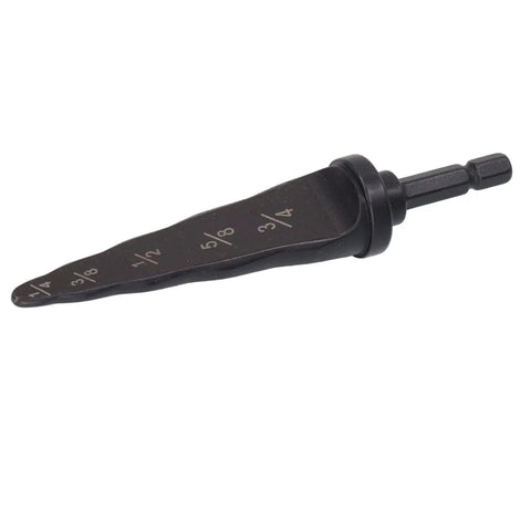 Garosa 5 In 1 Multifunctional Electric Tube Expander High Carbon Steel Pipe Swaging Punch Tool With Drill For Copper Tube Expansion drill bit for precise shaping of copper tubes.