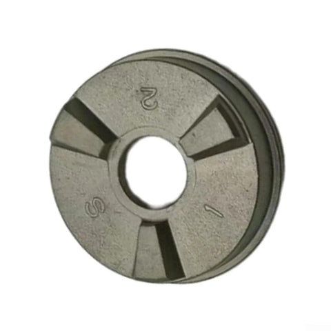 Clutch cam disc, metal repair part with central bore and segmented outer face for BFS451/DFS451 cordless drywall screwdrivers