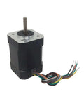 42mm Diameter BLDC 24V 5000RPM Brushless 3 Phase Small DC Motor with 5mm Shaft, 8 Poles, Copper Coils, Easy Wiring