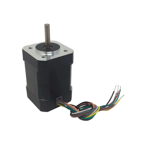42mm Diameter BLDC 24V 5000RPM Brushless 3 Phase Small DC Motor with 5mm Shaft, 8 Poles, Copper Coils, Easy Wiring