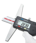 Beefy Depth Gauge Vernier Caliper 0 To 6 In 150 Mm, 0 To 8 In 200 Mm, 0 To 12 In 300 mm With Digital Readout display and chrome finish