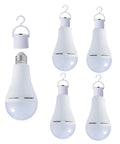 Rechargeable LED Bulbs 9W Daylight White 6000K Multi-Function Battery Backup Emergency Light For Power Outages And Off Grid Camping