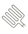 Heavy Duty 304 Stainless Steel Tubular Air Heater Replacement Element For Oven Baking, 2000W, curved design.