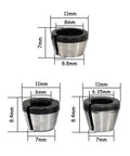 Top Shelf Six Piece Router Collet Adapter Kit For Woodworking Trimmers And Engraving Machines Featuring Slick Split Bushing Upgrades, showing 8mm, 6.35mm, and 6mm split bushings.