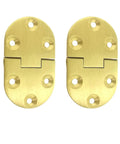 2 Piece Silent Close Spring Hinges In Solid Copper Deliver A Smooth 90 Degree Fold Rock Solid Torque Lock For Countertops Interior Doors And Diy Repairs Made For Real World Use, shown in matte gold finish.