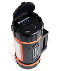 Go To Portable Power Tank LiFePO4 For Telescopes And Astronomy, 12V Battery Pack With 86.4Wh, USB ports and LED light top view