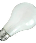 Soft White A19 Light Bulbs 25W 210 Lumens 120V E26 Medium Base Incandescent 2500K Warm Glow 2-Pack bulb close-up