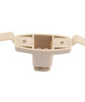 Pack Of 2 Beige Sun Visor Bracket Clips For BMW 323Ci 323i 325Ci 325i 325xi 328Ci 328i 330Ci 330i 330xi M3 1999-2006 Replacement