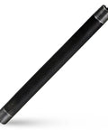 18 Inch Black Steel Pipe One And One Half Inch Nominal Diameter Pre Cut Schedule 40 Black Coated Tube For DIY Projects Quick Fixes And Repairs Meets ASTM And ANSI Standards