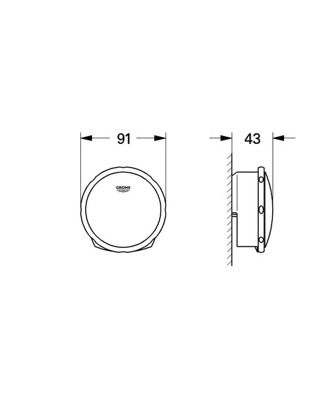 Slick Gold Finish Bath Fill Drain And Overflow Fixture Hella Smooth Water Drainage With Rosette And Plug Quick Mount plumbing hardware dimension drawing.