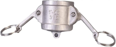 Beefy Heavy Duty 304 Stainless Steel Barb Quick Disconnect Hose Fitting Coupling Connector For Hose And Pump Lines Barbed Adapter BSPT Threads One Half To Two Inches Water Oil Gasoline Salt Water And More Hassle Free Easy To Use Pipe Fittings, 1 1/2 in