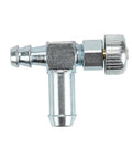 Chrome shut off valve from Pack Of 3 Fuel Tank Shut Off Valve And Rubber Grommet Replacement Kit For Kohler Toro Craftsman Generators Mowers