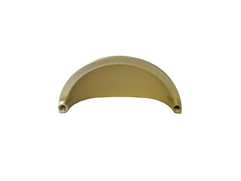 Matte Gold Three Inch 25 Pack Cabinet Pulls Slick Modern Farmhouse Cup Pulls For Kitchen Cabinets And Bathroom Drawers Solid Zinc Durable