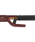 Professional FTVOGUE Welding Clamp Electric Pliers with Copper Electrode Holder, side view showing insulated handle.