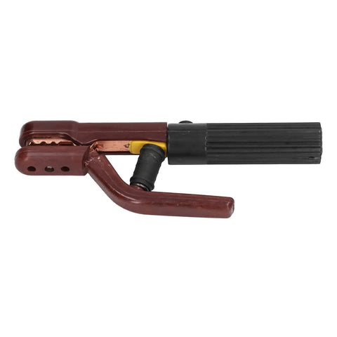Professional FTVOGUE Welding Clamp Electric Pliers with Copper Electrode Holder, side view showing insulated handle.
