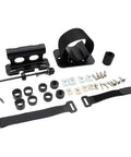 Roof Rack Bicycle Fork Mount And Front And Rear Wheel Bracket Set With Upgraded Quick Release Thru Axle System Includes 4 Adapters