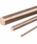 Tungsten Copper Alloy Rod 80 Percent Tungsten 20 Percent Copper, 200mm Length, 1.5-20mm Diameter, Lab Grade Heavy Duty