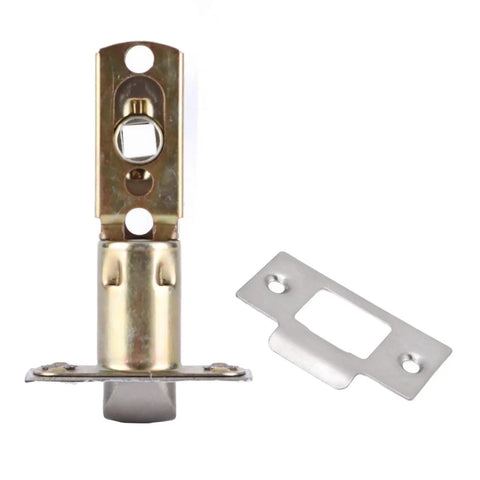 Heavy Duty Smart Door Lock component featuring metal latch and strike plate, ideal for secure keyless entry applications.