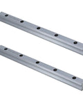 600Mm Linear Rail Kit With Two Rails And Four HGH20CA Carriage Blocks for CNC Machines and DIY Automation, smooth metal rails