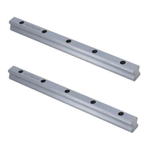 600Mm Linear Rail Kit With Two Rails And Four HGH20CA Carriage Blocks for CNC Machines and DIY Automation, smooth metal rails