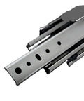 Super Heavy Duty Stainless Steel Drawer Slides Rail Max Load Bearing Runs Buttery Smooth For Shop Fixtures And Cabinetry close-up view