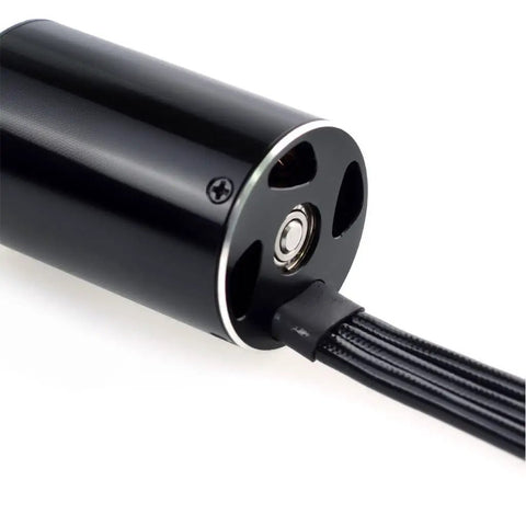 Replacement 2948 4800KV Brushless RC Boat Motor with 3.175mm shaft and water cooling jacket, CNC machined aluminum heatsink