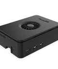 Raspberry Pi 5 Starter Kit PRO Turbine Black With 8GB RAM And 128GB Micro SD Card Includes sleek case and cooling fan